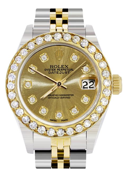 womens 26mm rolex|26mm rolex diamond bezel.